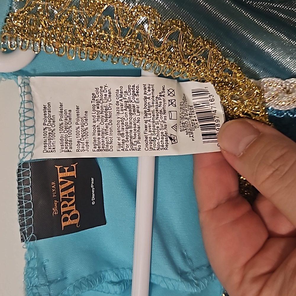 Disney Brave/Merida dress, size small - Picture 3 of 5